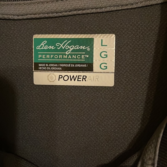 Ben Hogan Men’s Dark Gray Golf Polo Shirt Size L - Picture 4 of 6